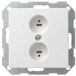 Gira Stereo-Steckdose rws-gl 040203