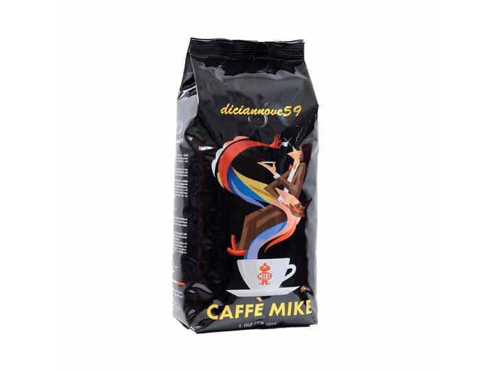 Mike 1959 100% Arabica 1 kg Kaffeebohnen – schwarz