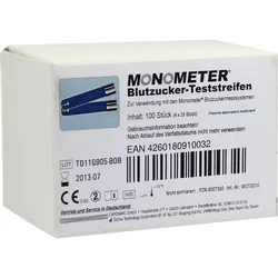 Monometer Teststreifen 100 ST
