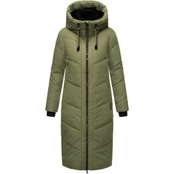 MARIKOO Damen Winter Steppmantel Stepp Jacke Mantel Parka warm mit Kapuze Nadaree