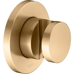 KEUCO IXMO Wandbrausehalter 59591250001 messing gebürstet, Rosette rund, rechts oder links verwendbar
