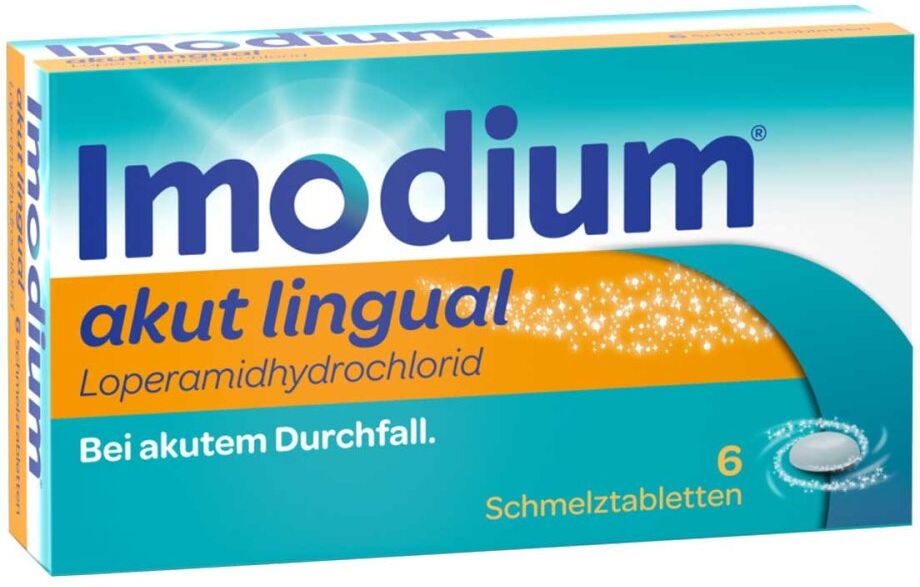 Imodium® akut lingual – Schmelztabletten