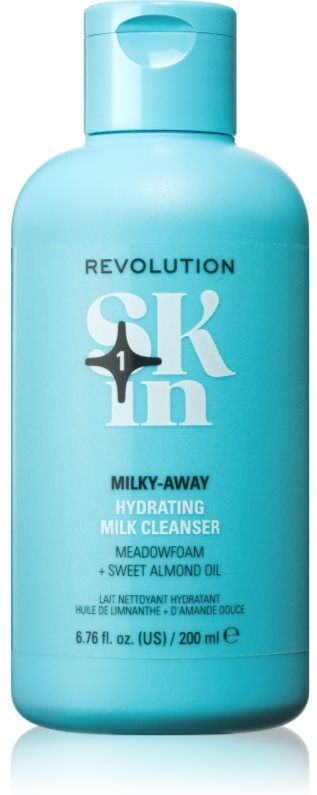Revolution Skincare Happy Hydrate Meadowfoam Hydrating Milk Cleanser moisturising cleansing lotion 200 ml