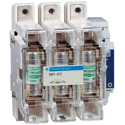 Schneider Electric GS1JD3 Gesicherter Trennschalter-Sockel GS1 3p 3 F, NFC, 100A