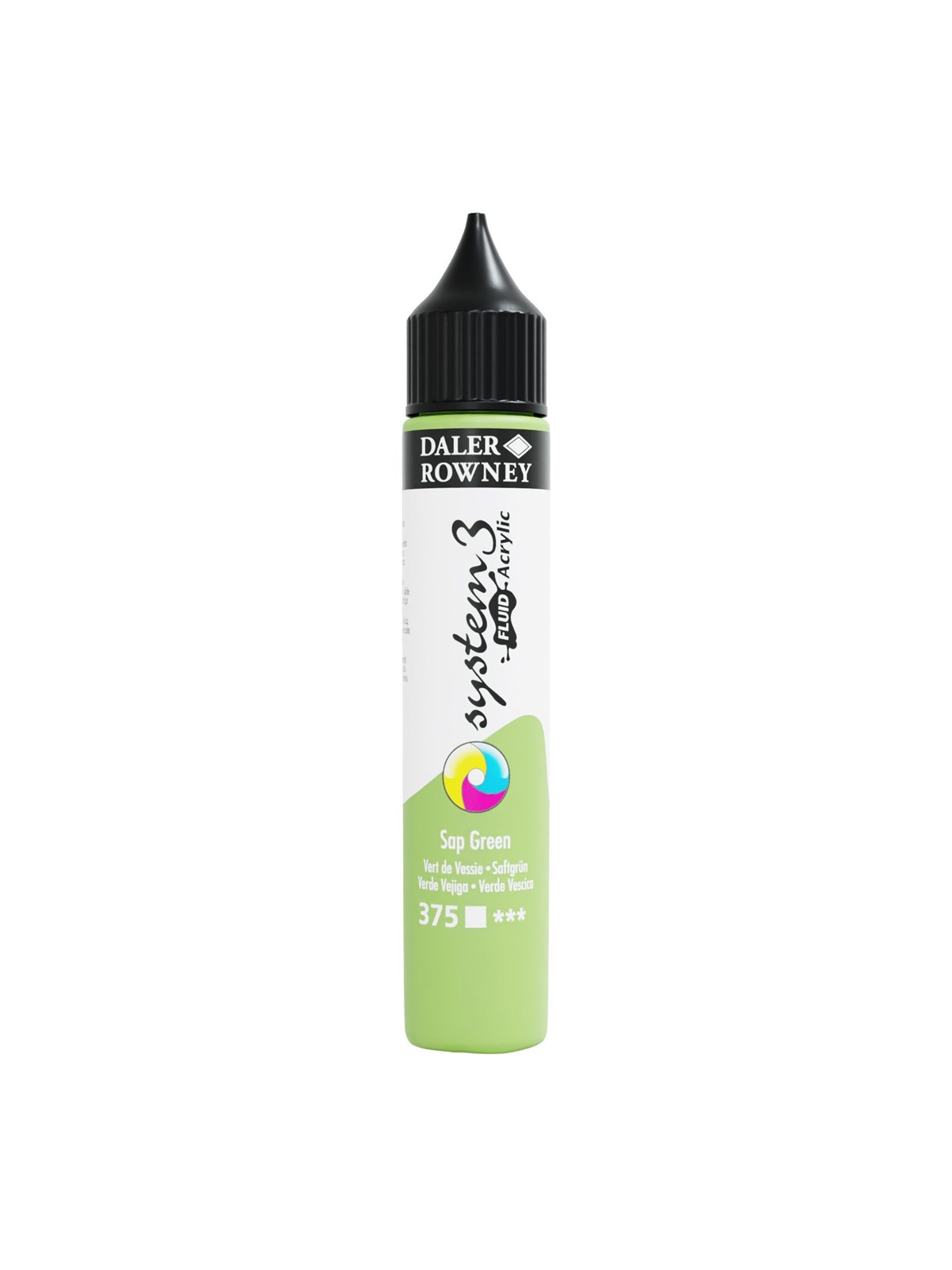 Daler-Rowney System3 Fluid Acrylic 29.5 ml Sap Green