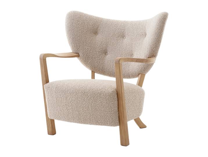 &Tradition Wulff Lounge Chair ATD2 Fauteuil Eiche geölt-Karakorum