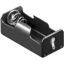 HALTER 1XC - Batteriehalter für 1 Babyzelle (C), Lötfahnen