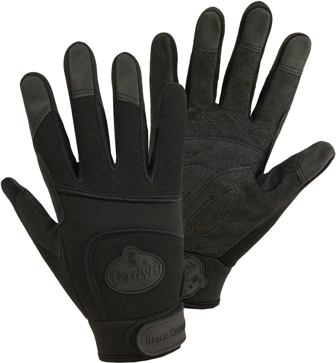 Sonstige Ferdyf. Black Security Mechanics-Handschuh, Größe S