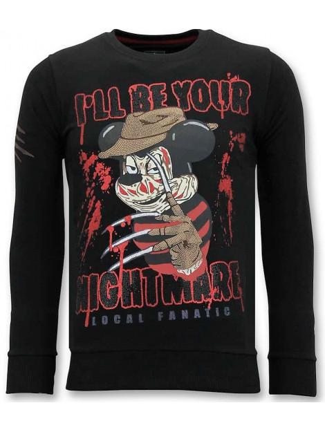 Local Fanatic Sweater freddy krueger
