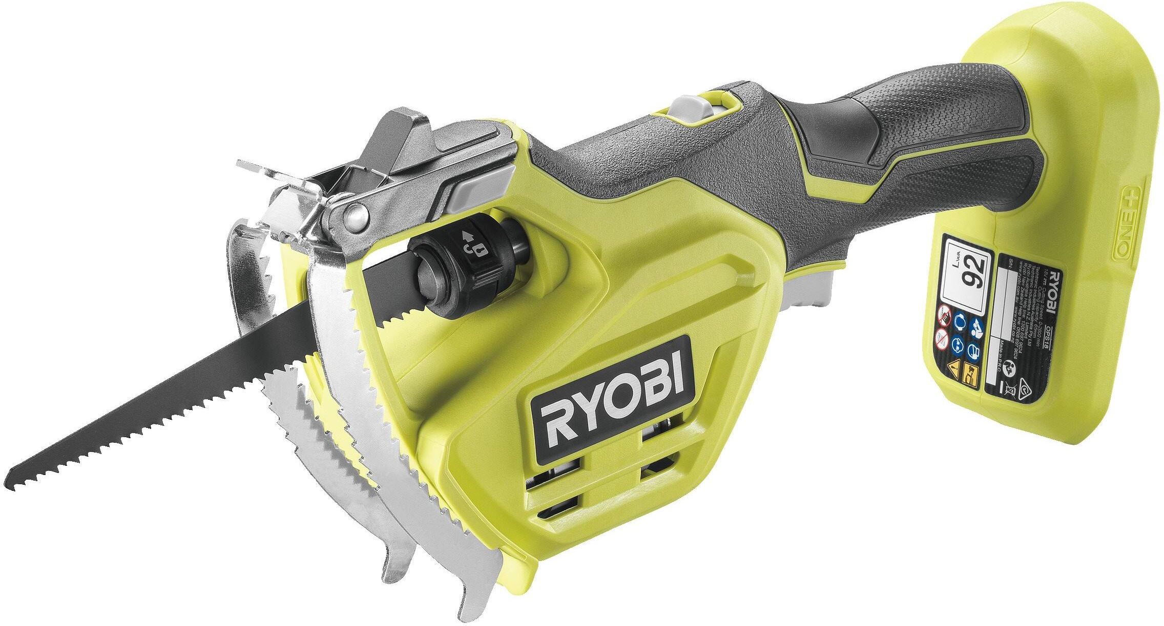 Akku-Astschere RYOBI "RYOBI Solo RY18PSA-0", grün, Gartenscheren-Maschinen, Akku-Astschere grün Einheitsgröße