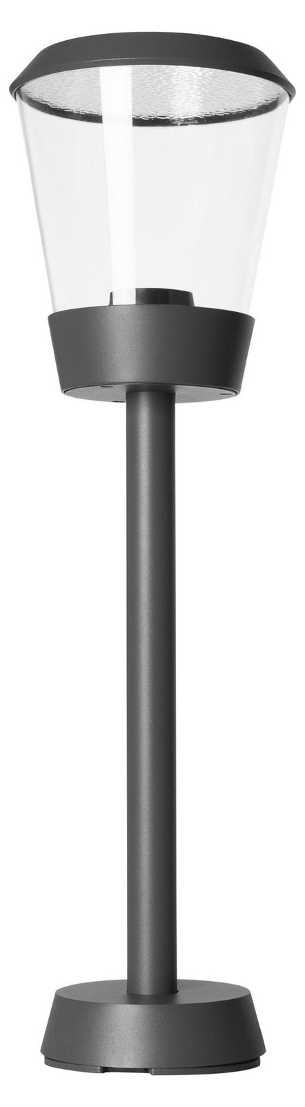 LEDS C4 Buitenstaande vloerlamp grijs Ø18,5 cm