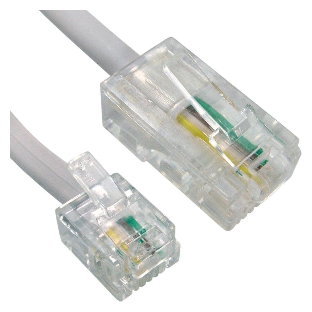 Cables Direct CDL 1m RJ11 to RJ45 Cable - White (88BTRJ-001)