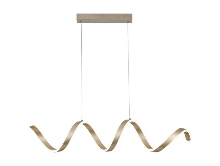 LED-Hängeleuchte Chamo Champagner max. 24 Watt