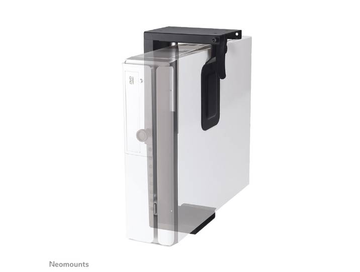 Neomounts support pour ordinateur, Support de CPU monté sur bureau, 10 kg, Noir, Acier, Taïwan, 100 mm CPU-D075BLACK