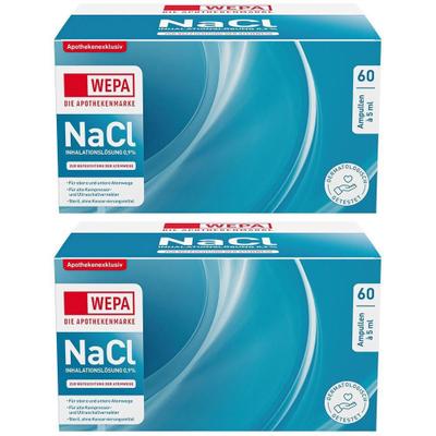 Wepa Inhalationslösung NaCl 0,9% 2x 2x60x5 ml