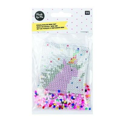 Bügelperlen Mini Set, Einhorn