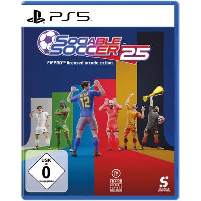NBG Spielesoftware "Sociable Soccer 25", weiß, neutral, PlayStation 5, Spielesoftware