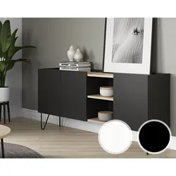 TemaHome »Nina« Sideboard Schwarz