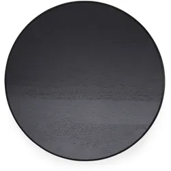 Holzsitz LEROY Buche black (BHT 47x81x59 cm) - BHT 47x81x59 cm