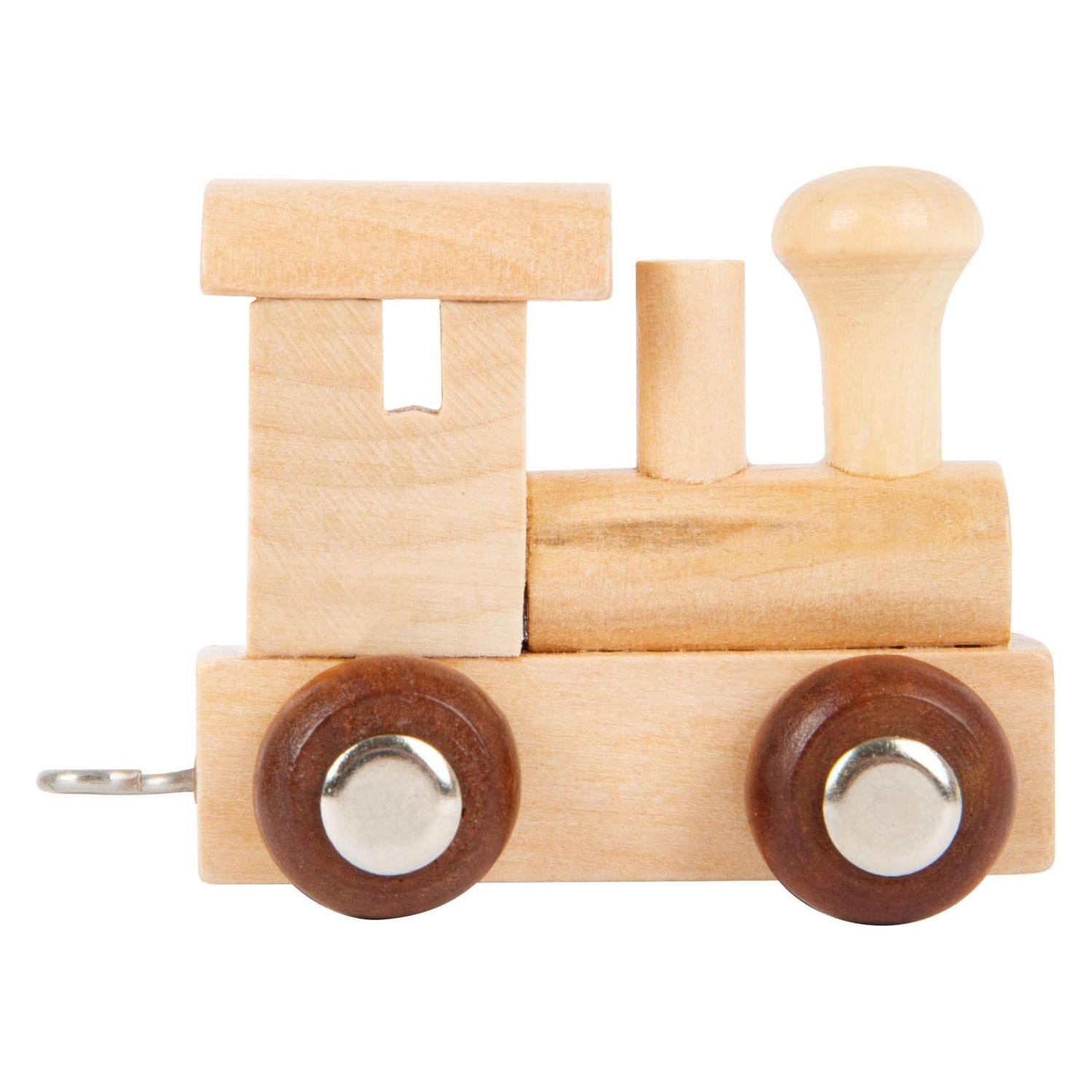 small foot - Buchstabenzug-Lokomotive aus Holz - 12er-Pack (69108299)