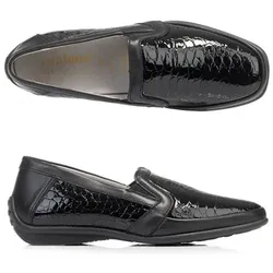 VITAFORM Damen- Slipper Leder/ Stretch Struktur- Optik Sohle Hanne