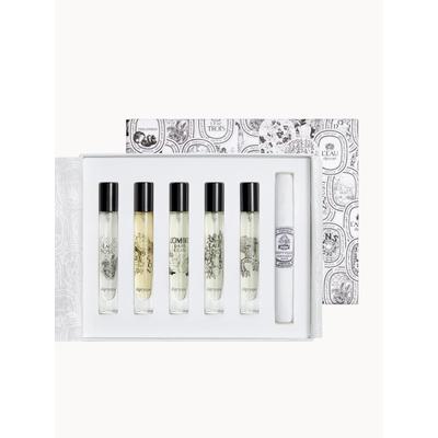 Geschenkset mit 5 Eaux de Toilettes 375ml holzig, süß, pudrig von Diptyque