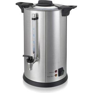 Bravilor-Bonamat Kaffeemaschine Perkolator 45, 6 Liter, 950 Watt, silber, bis zu 48 Tassen