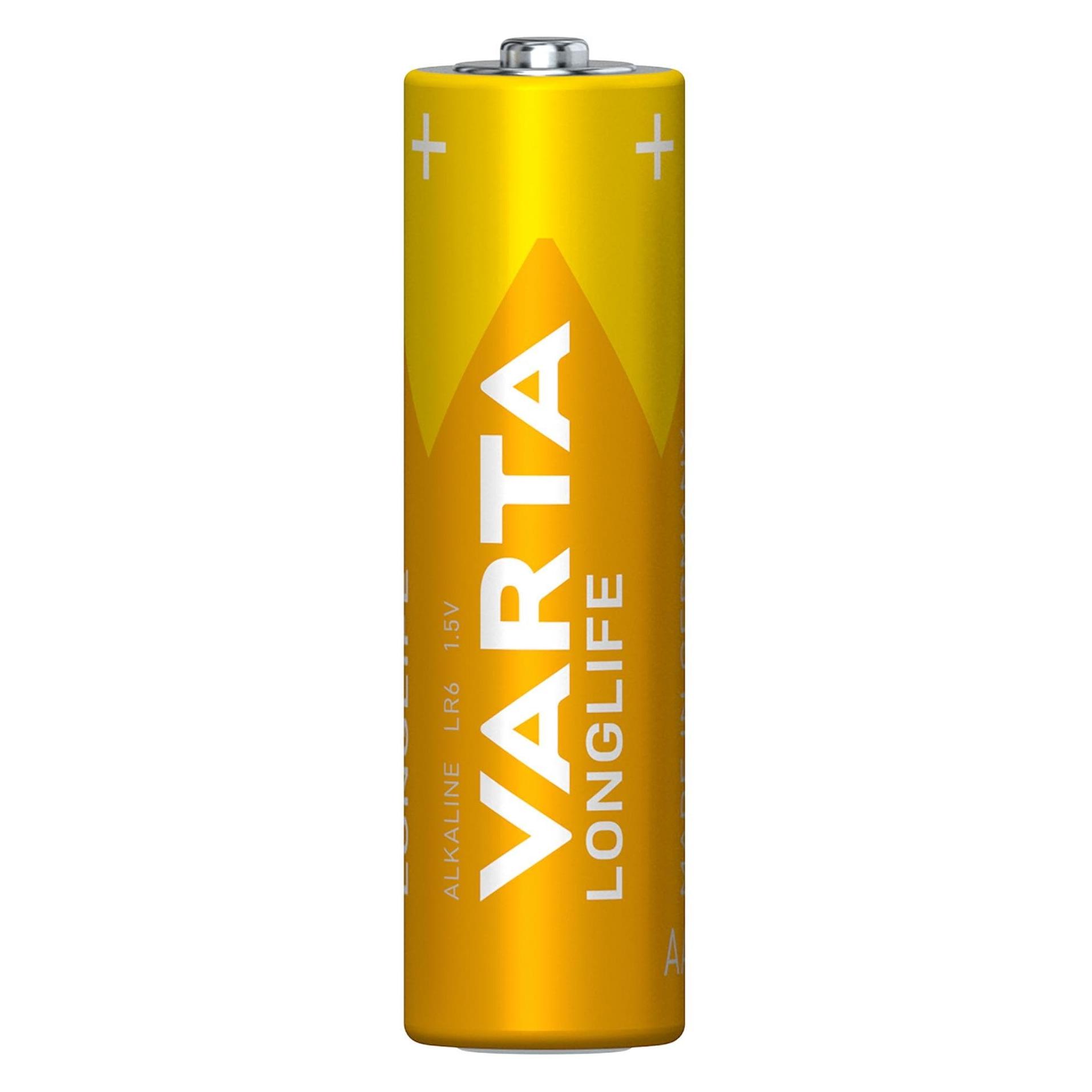 Varta Longlife AA Alkalisch (6 Stk., AA, 2800 mAh) (04106 101 436)