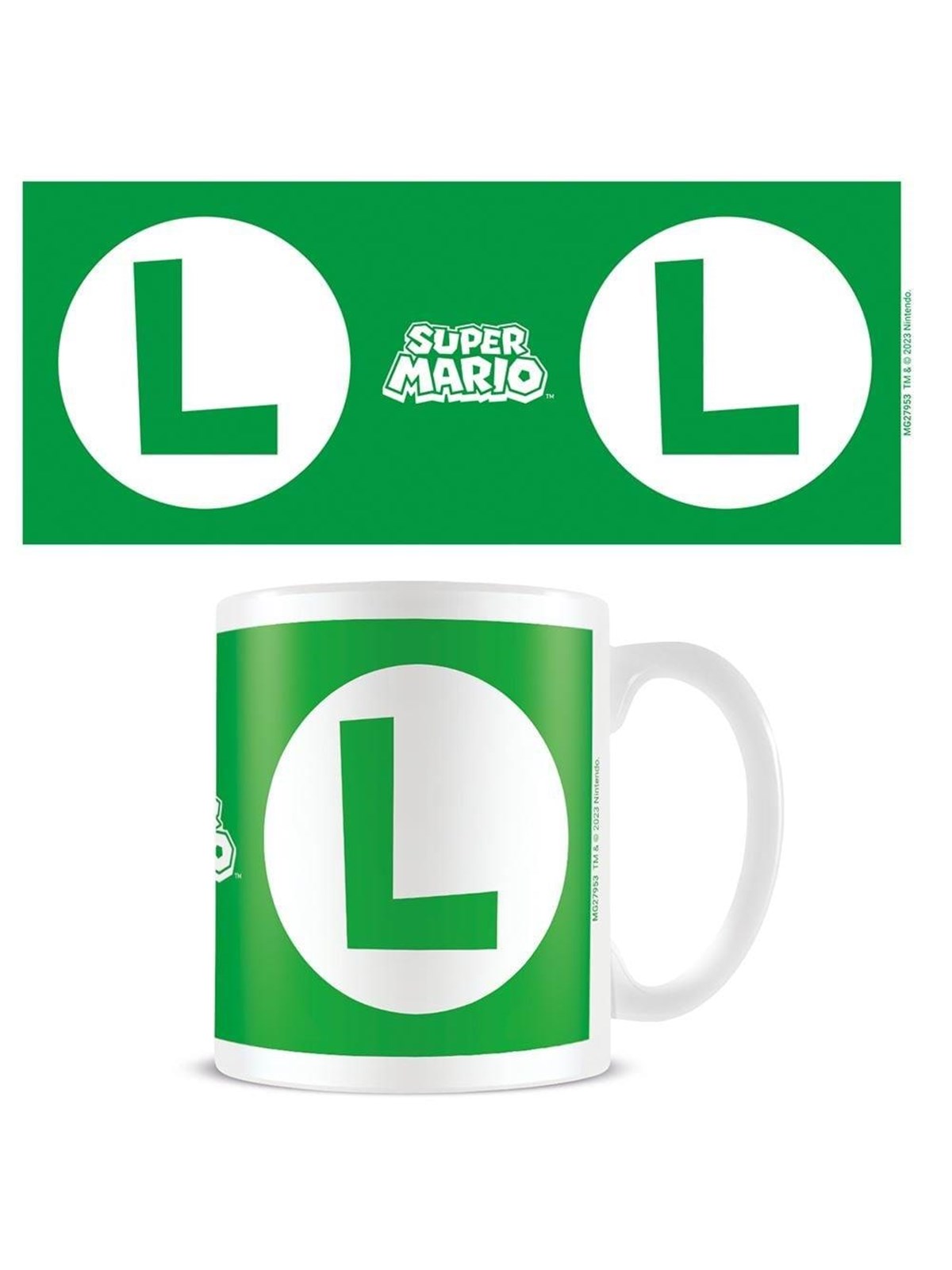 Nintendo - Super Mario - Luigi - Becher