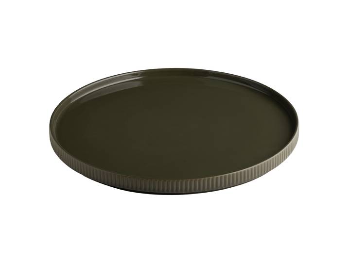 Assiette The Grid Ø 32cm Marron/Marron 1 set