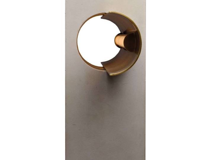 Pi Tischleuchte Concrete/Brass - DCW - Wohnzimmer - Metall