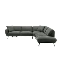 pop Ecksofa  Ventus ¦ grau ¦ Maße (cm): B: 304
