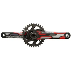 TRUVATIV Kurbel Descendant Carbon TLD -Troy Lee Designs- CoLab 1x12 Ea