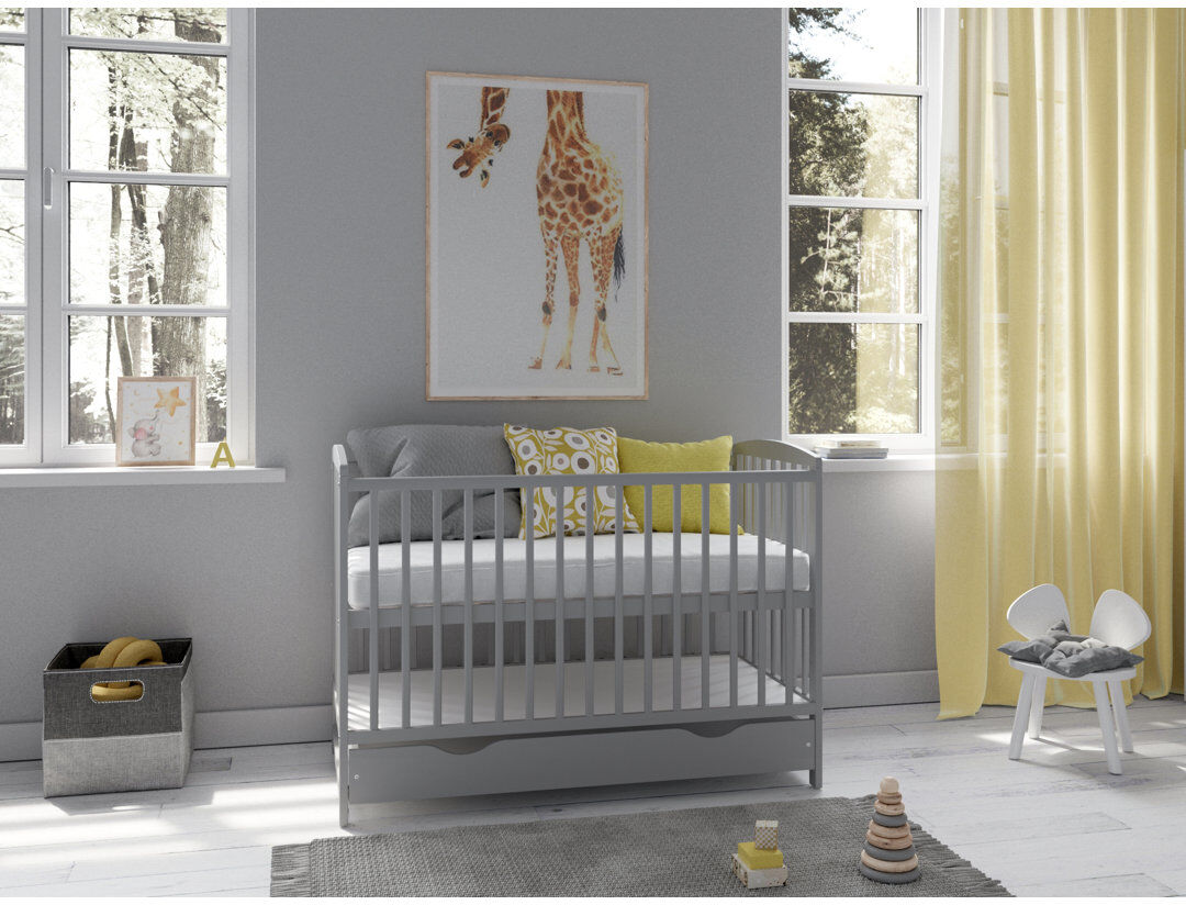 Mack + Milo Amburgey Cot Bed Grey