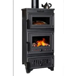 EEK A Kaminofen mit Backfach und Herdplatte Modell S103 - 10,5kW