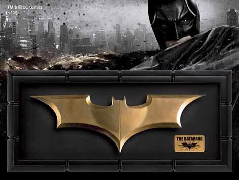 Noble Collection Batman The Dark Knight Rises Replica 1/1 Batarang
