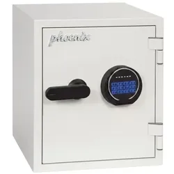 Phoenix Feuerschutztresor »Titan FS1282E« 25 L signalweiß Lieferung ebenerdig grau, 35x41x43 cm