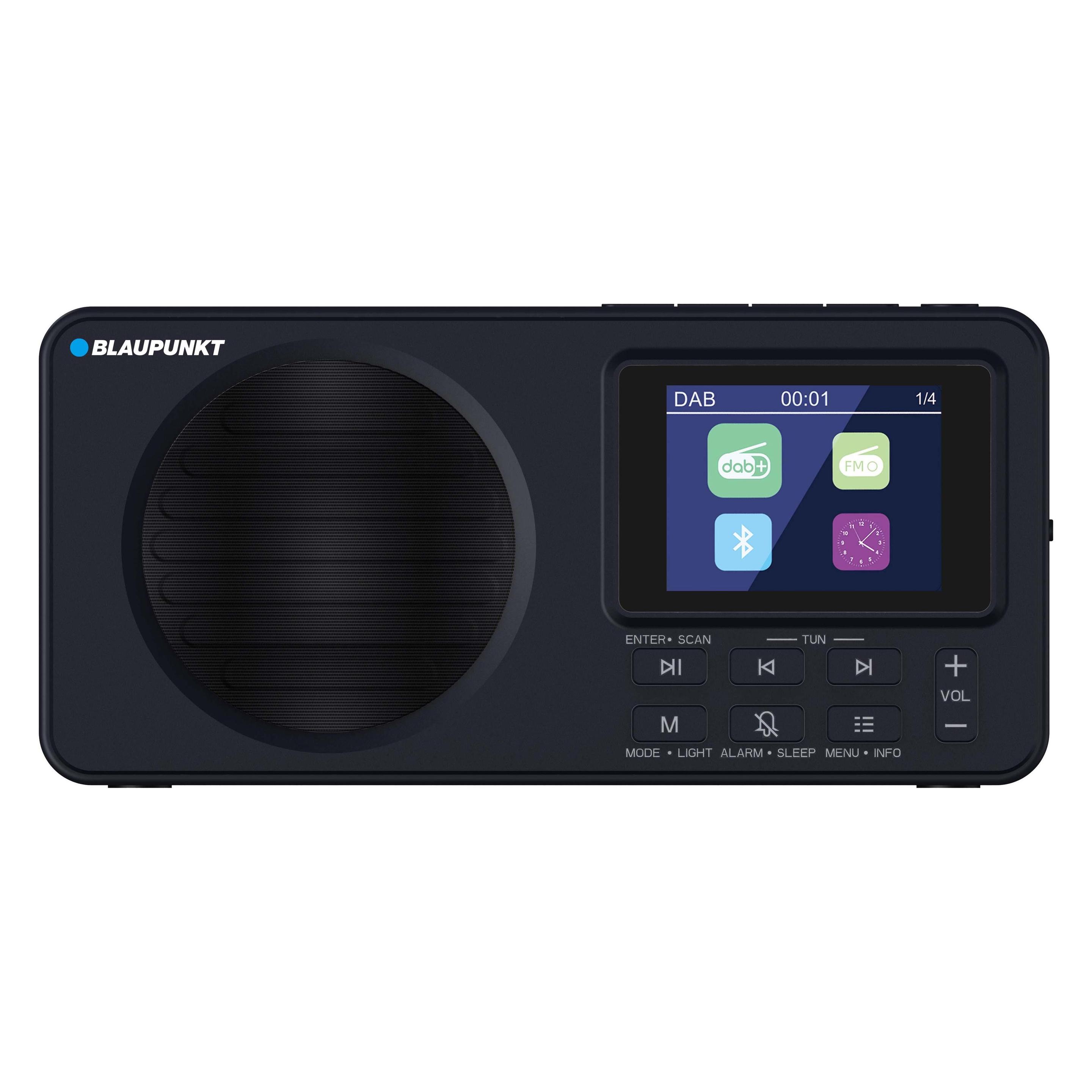 Blaupunkt DR6BK (DAB+, FM, Bluetooth) (DR6BK)