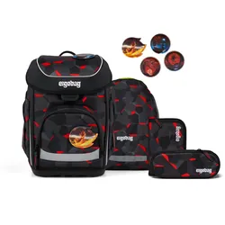 Ergobag Cubo Schulranzen Set 5-teilig, TaekBärdo