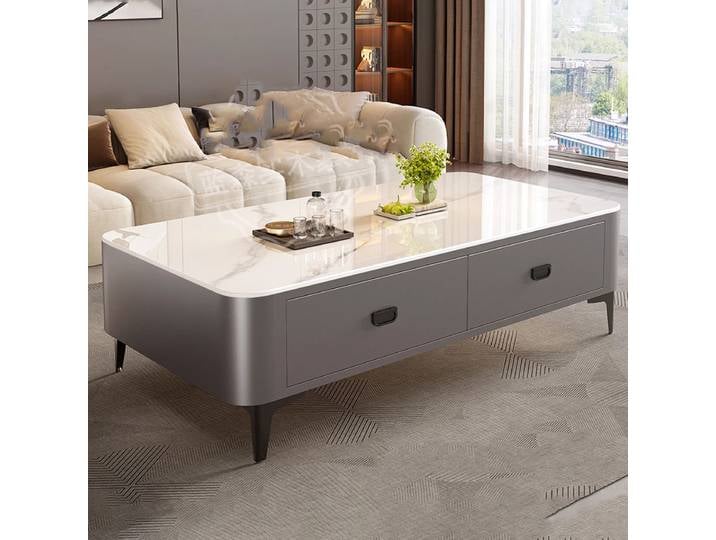 Table basse Design Simple, Vintage, Premium, esthétique, élégante, Table d'appoint nordique plegable, peu encombrante, meubles de maison