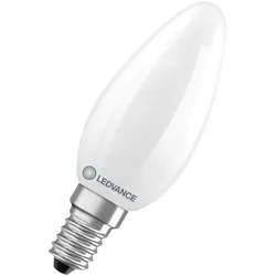 Ledvance E14 LED Kerzen Lampe B60 dimmbar matt 5.9W wie 60W 2700K warmweißes Licht