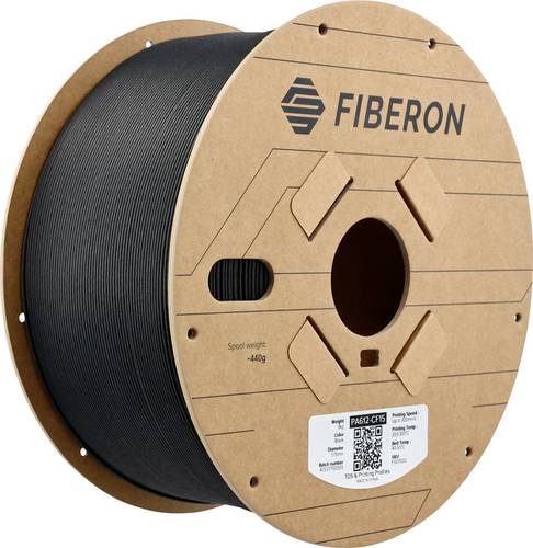 Polymaker FG07002 Fiberon PA612-CF15 Filament PA612-CF Kohlefaserverstärkt 1.75mm 3000g Schwarz 1St.
