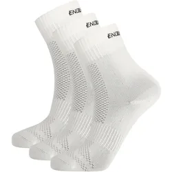 3er Pack ENDURANCE Dingwall Quarter Performance Sportsocken 1002 - white 35-38