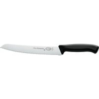 ProDynamic Brotmesser Wellenschliff, 21cm schwarz