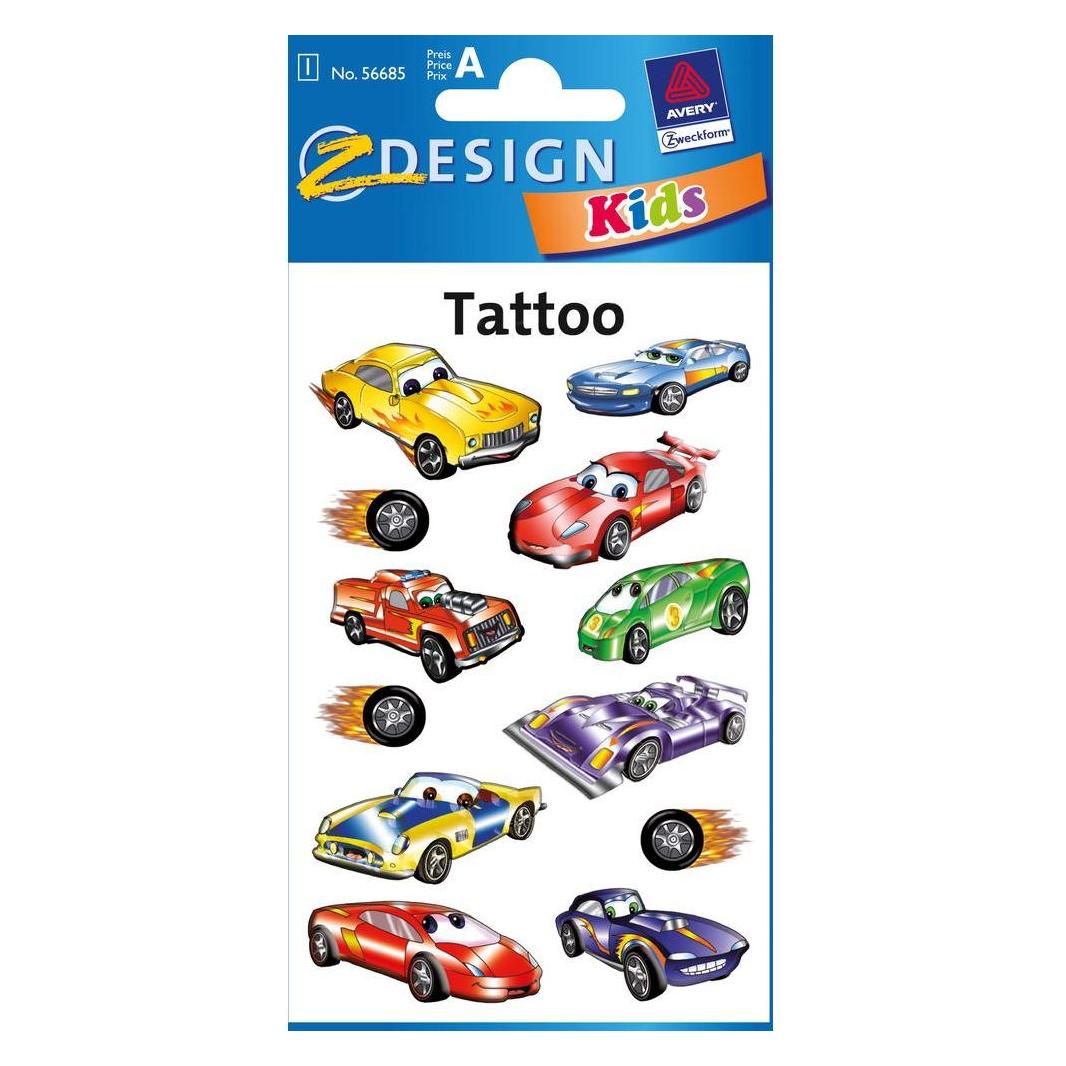 Z-Design Tattoo Schönheit (12 Sticker) (56685)