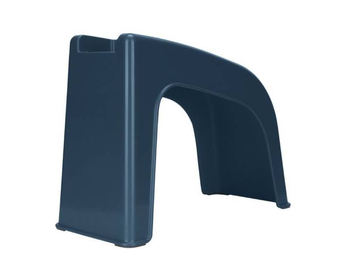 Tbest Repose‑pieds pédicure Repose-pieds de Douche Forte Capacité Portante Tabouret de Pédicure Léger hygiene doigts Vert foncé
