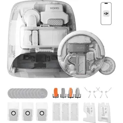 DJI ROMO P2 Clean More Combo - Mit Multifunktions-Basisstation, Saugroboter