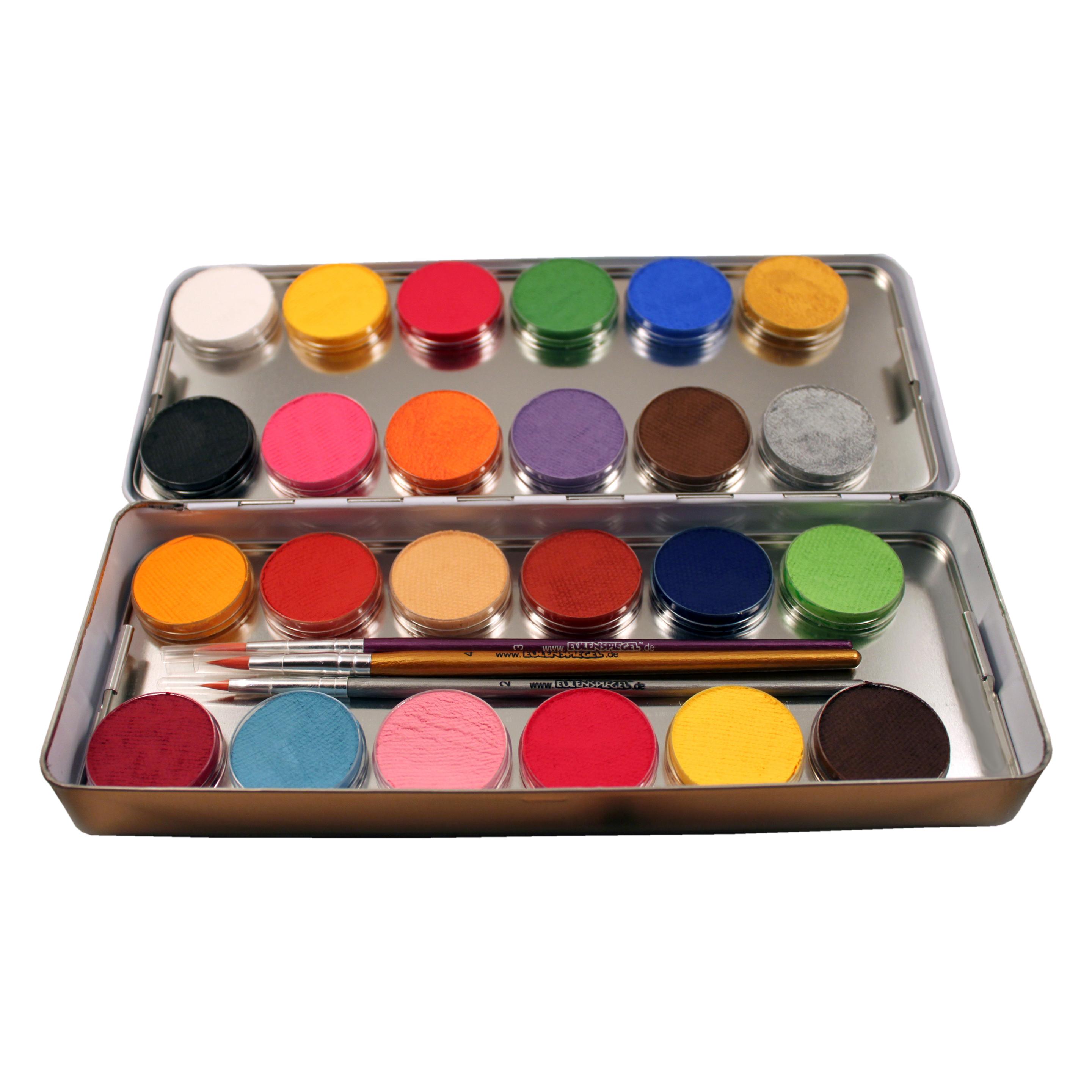 Eulenspiegel 24 Farben Metall-Palette (4028362224007)