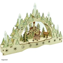 HTI-Living, Weihnachtsbeleuchtung, LED Schwibbogen