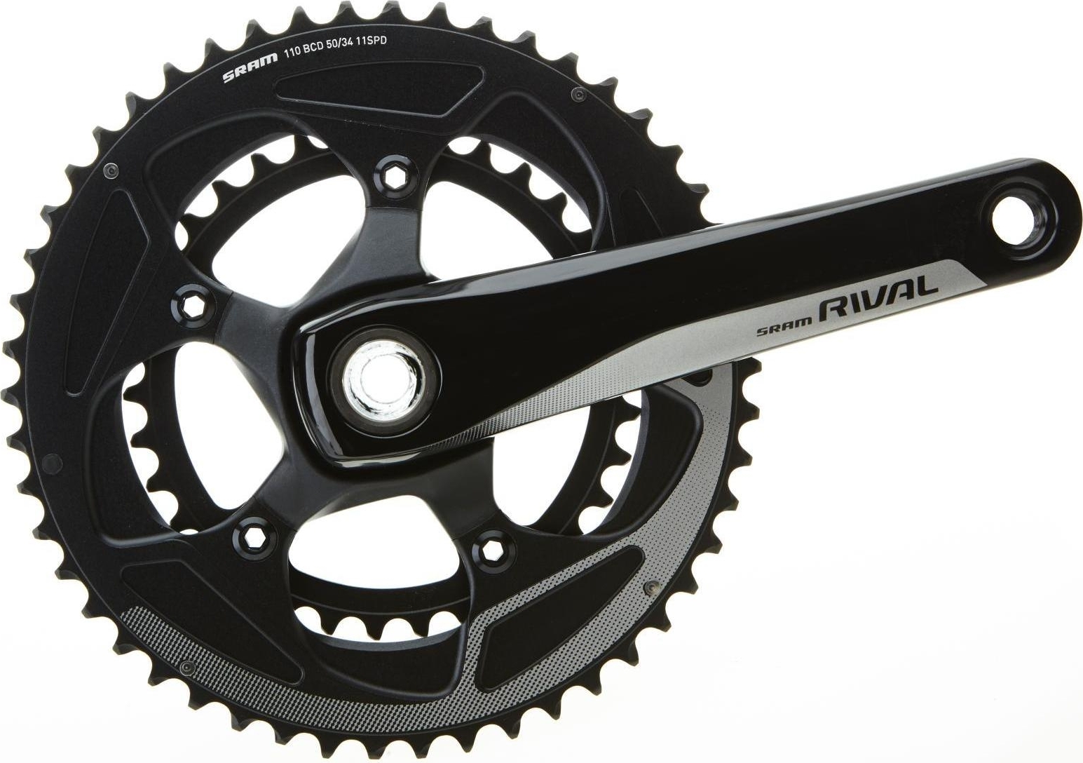 Sram KRG Rival22 GXP 34-50Z. Yaw 172,5mm schwarz, 11-Gang,ohne Innenlager